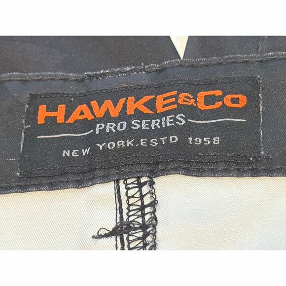 Hawke & Co Pro Series Rugger Shorts Men 36W Blk Camo Stretch Swim Casual Summer - Picture 1 of 7